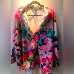 Floral Multicolor Women's Top